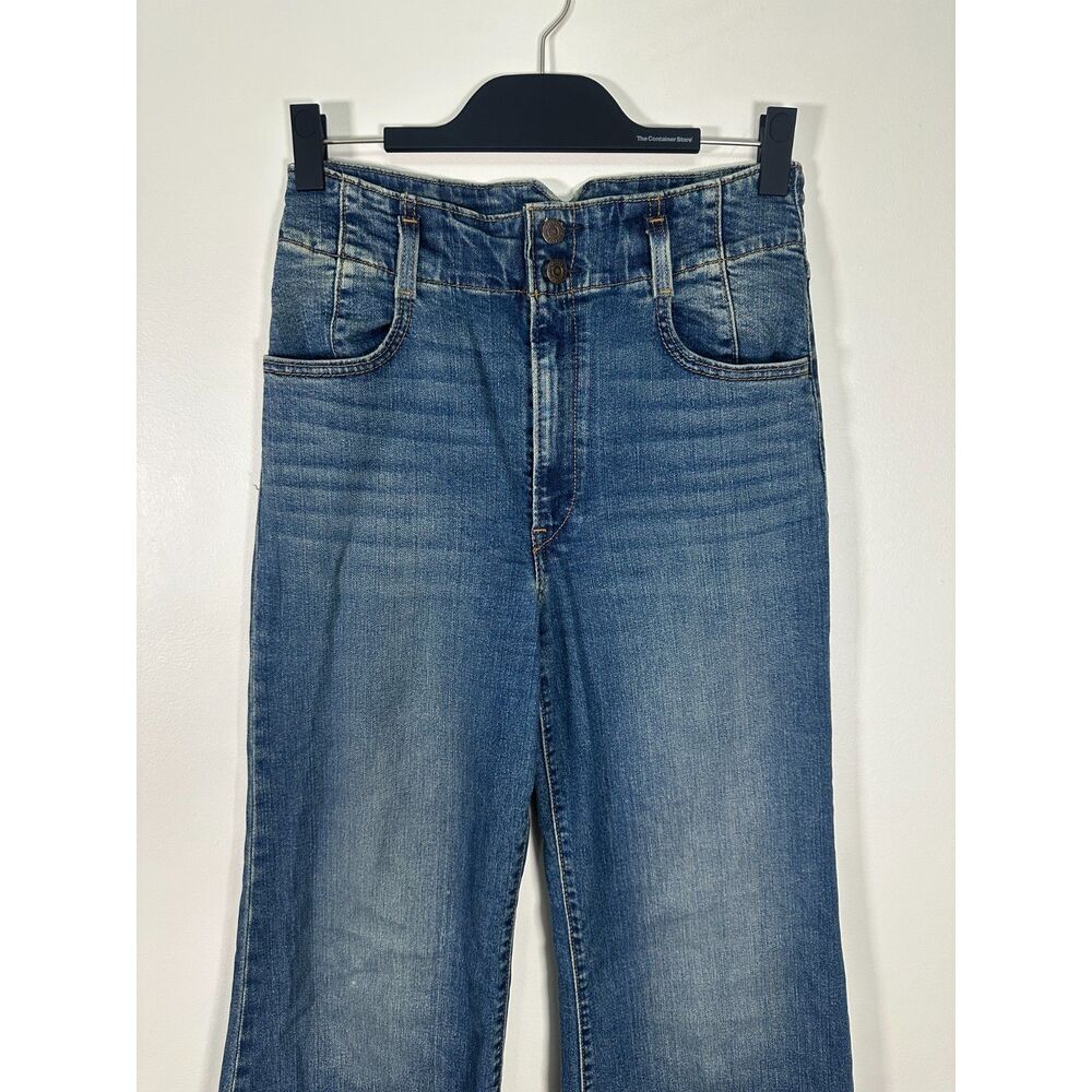 Levi’s Premium Ribcage Bell Jeans Size 28 Medium Wash High Rise Retro 70s Flare